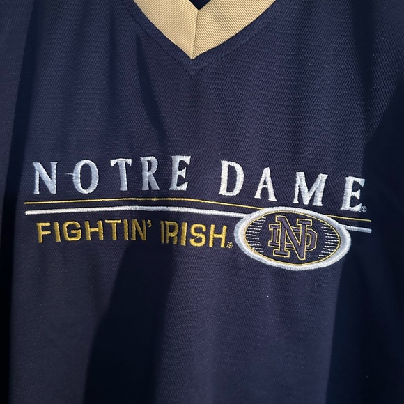 Vintage Notre Dame PRO PLAYER Jersey Tee - L - Picture 2 of 5